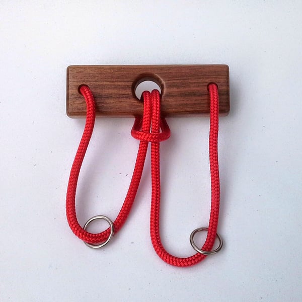 Ox Yoke Puzzle - Traditional Wooden Puzzle