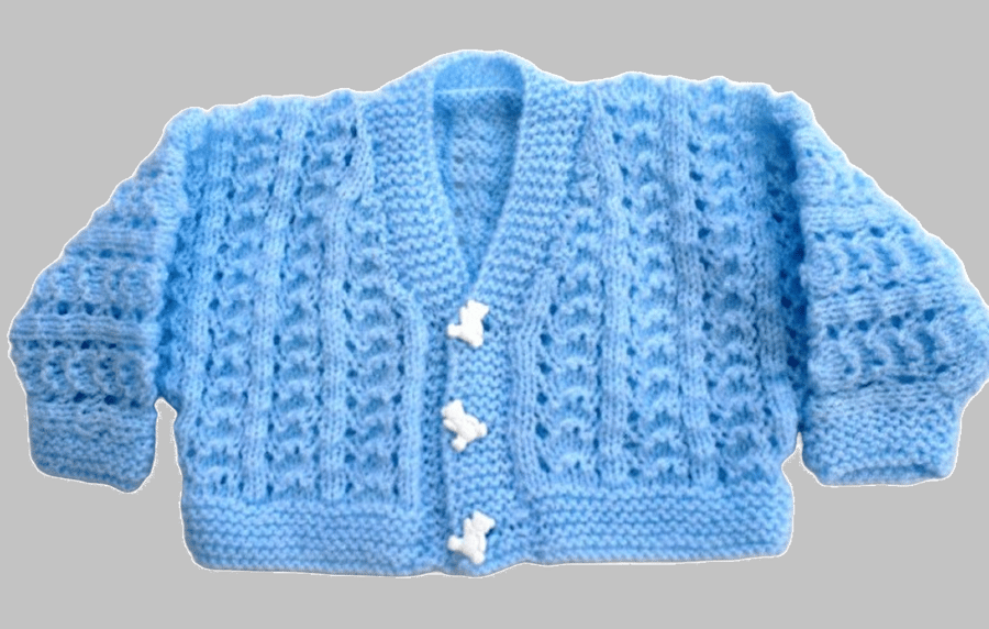 KNITTING PATTERN PDF Little Shell Cardigan