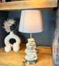 Handmade Driftwood Lamp with Bulb & Shade