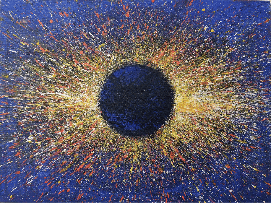 STAR 1 abstract painting 