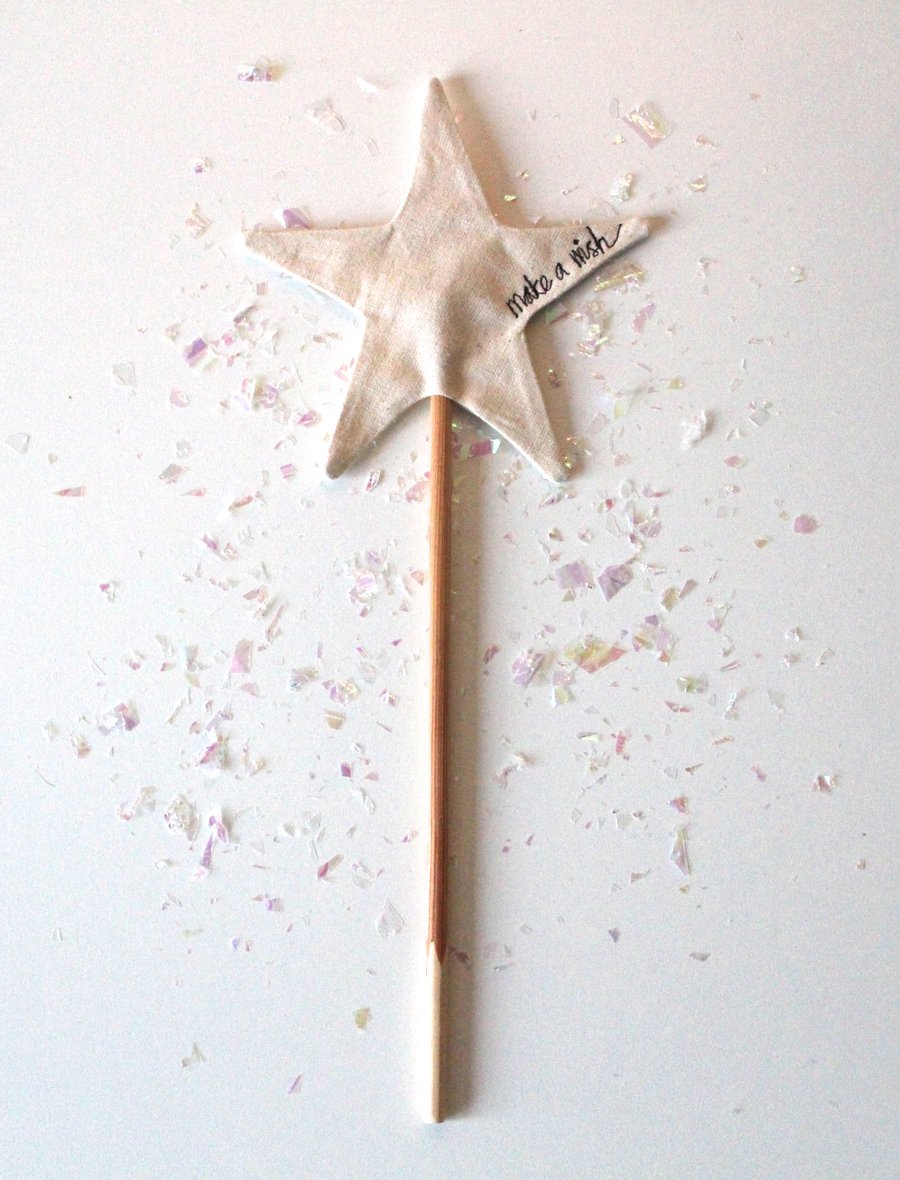 Magic Wand in Cream Cloth