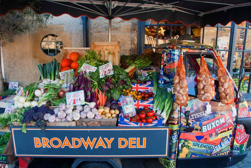 Broadway Deli Cotswolds Worcestershire England UK Photograph Print