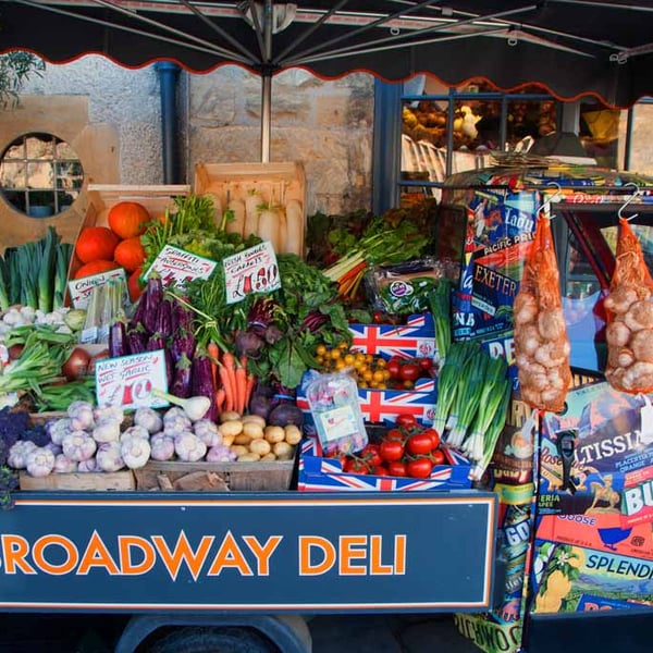 Broadway Deli Cotswolds Worcestershire England UK Photograph Print