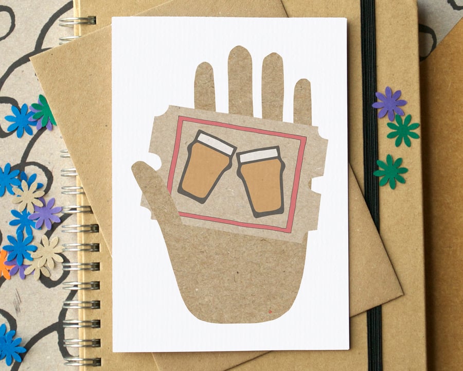 Card for Beer Tasting - Cards for Unwrappable Gifts