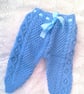 Baby's Aran Cabled Trousers and Jumper Set, Baby Shower Gift, Baby's Outfit - Image 4
