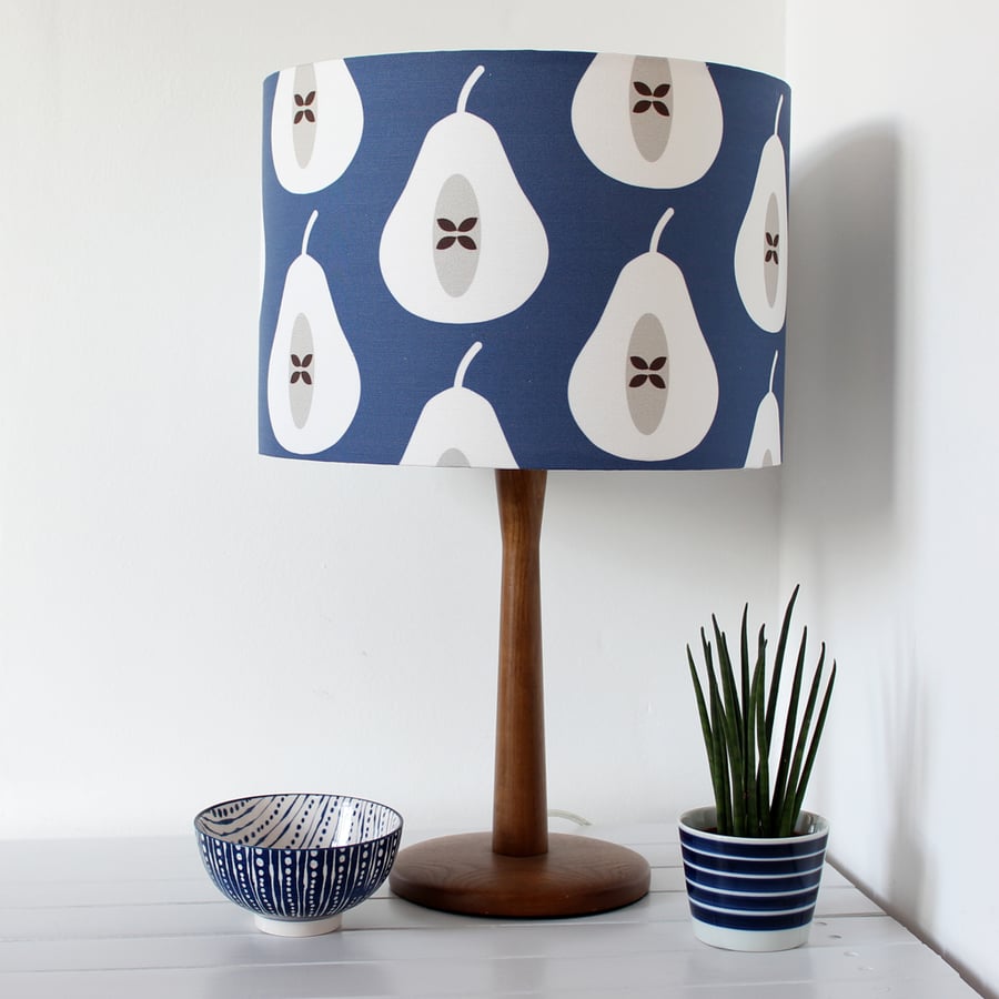 Pear Fabric Lampshade