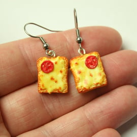 Welsh Rarebit earrings