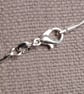 Silver Beadedwire Cross pendant - Image 2