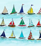 Regatta - print of boats - yachts and sailing