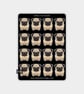 Funny Vinyl Sticker Sheet For Adults - Cute Pug