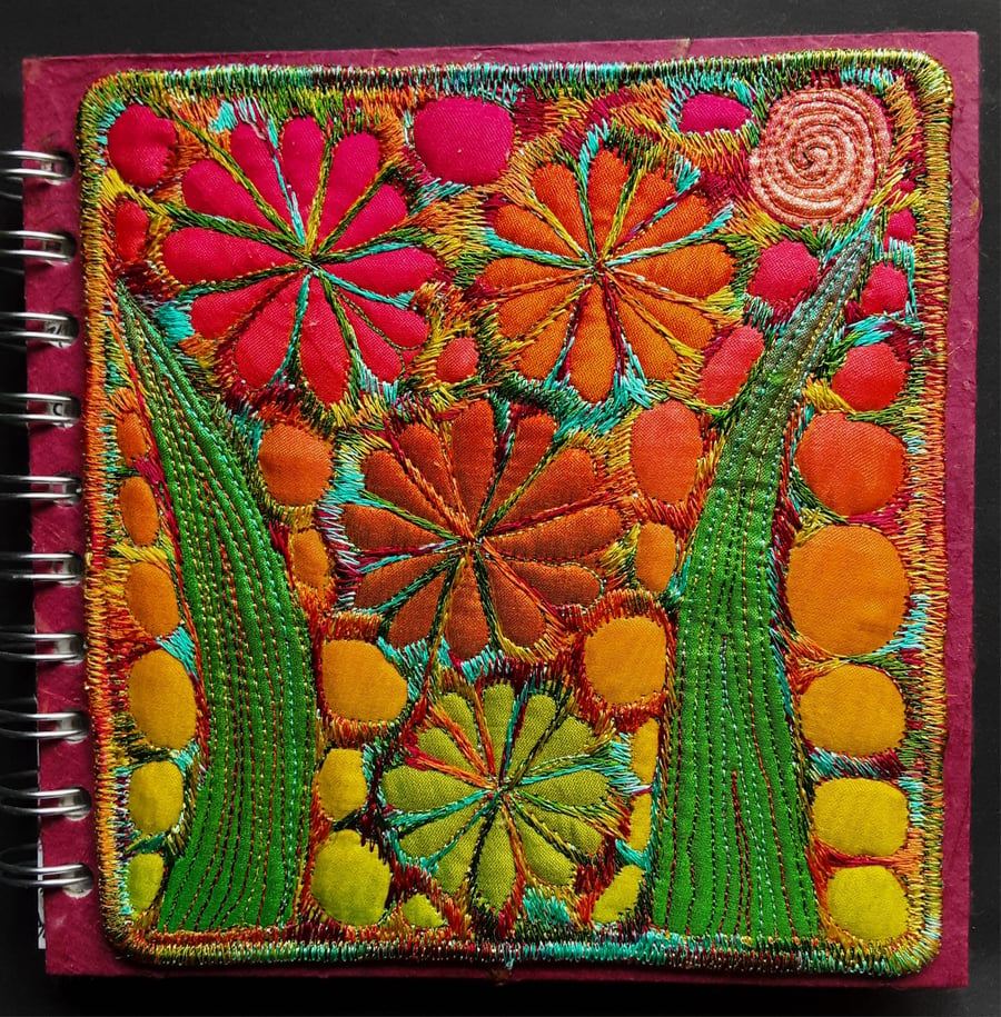 Sketchbook Textile Notebook Cover 
