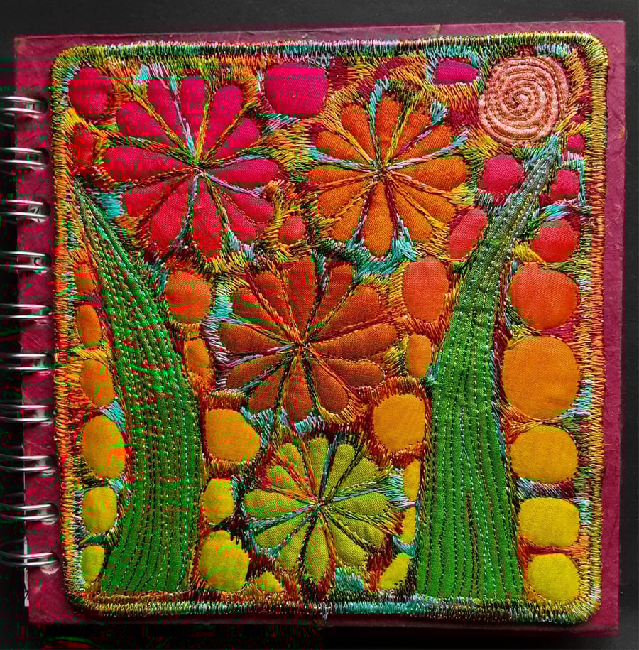 Sketchbook Textile Notebook Cover 