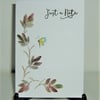 hand painted note card (ref f 315)