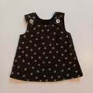 Dress, 0-3 months, Winter, Dress, needlecord, A Line dress,  pinafore