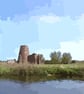 A4 Print Of St. Benet's Abbey Norfolk Broads 