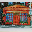 The Monro pub watercolour print