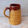 Coffee mug tea handthrown in stoneware ceramic pottery ceramics cup