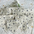 Nautical sea Scrunchie Dog Bandana