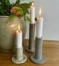 Handmade ceramic candlestick candle holder, candlestick stand, artisan candle ho - Image 4