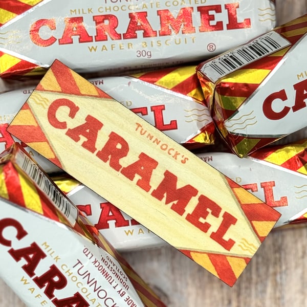 Caramel Wooden Magnet - Maple Ply