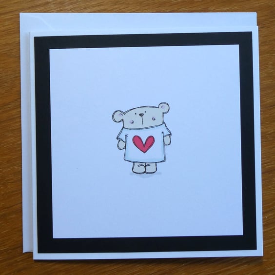 Little Bear Blank Card