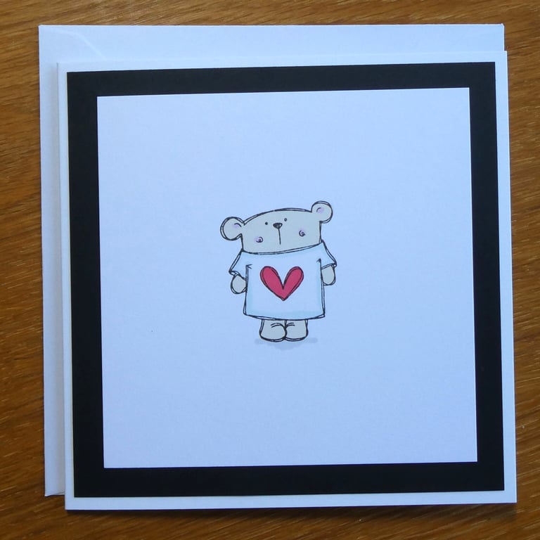 Little Bear Blank Card
