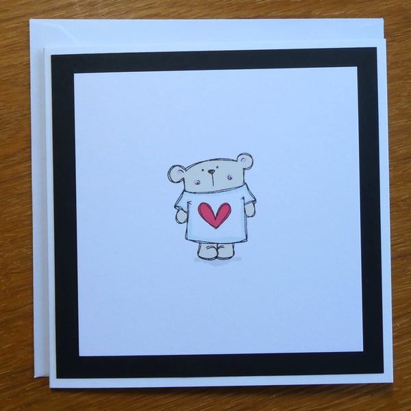 Little Bear Blank Card