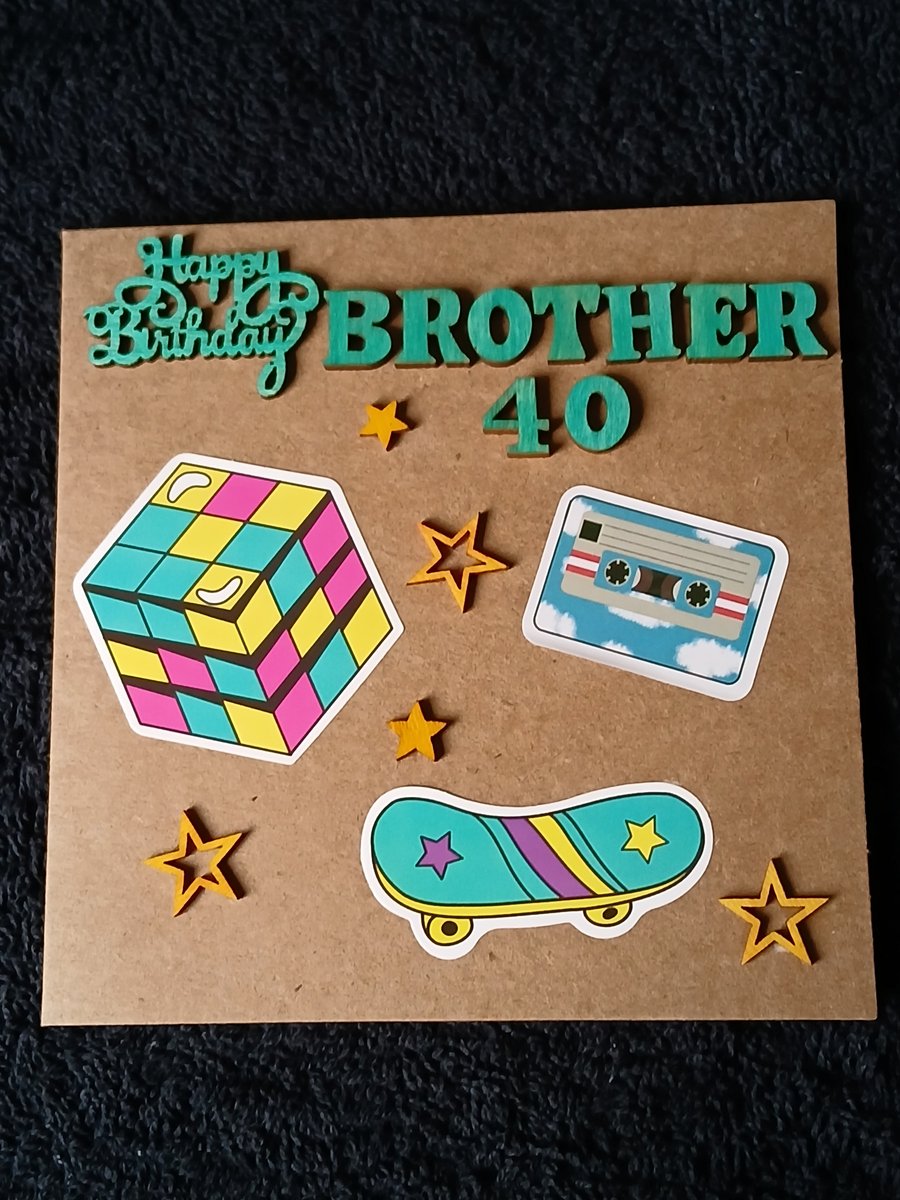 Happy 40th birthday brother 