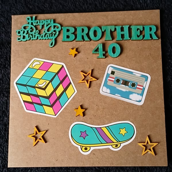 Happy 40th birthday brother 