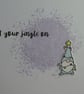 Pack of 3 Christmas Cards - Gnomes with Tree Lights - Image 7