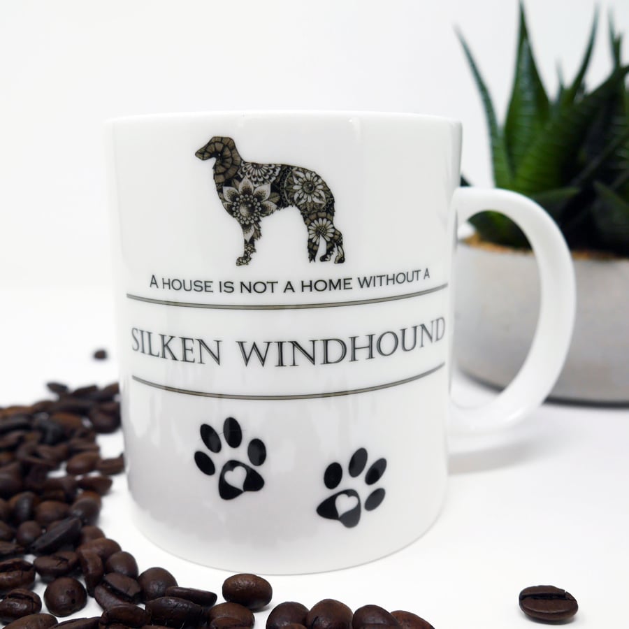 Silken Windhound, Silken Windhound Mug, Silken Windhound Gift, Silken Windhound 