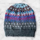 Hat hand knitted Wool (code 5)
