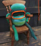 The Gobbler crocheted companion creature 