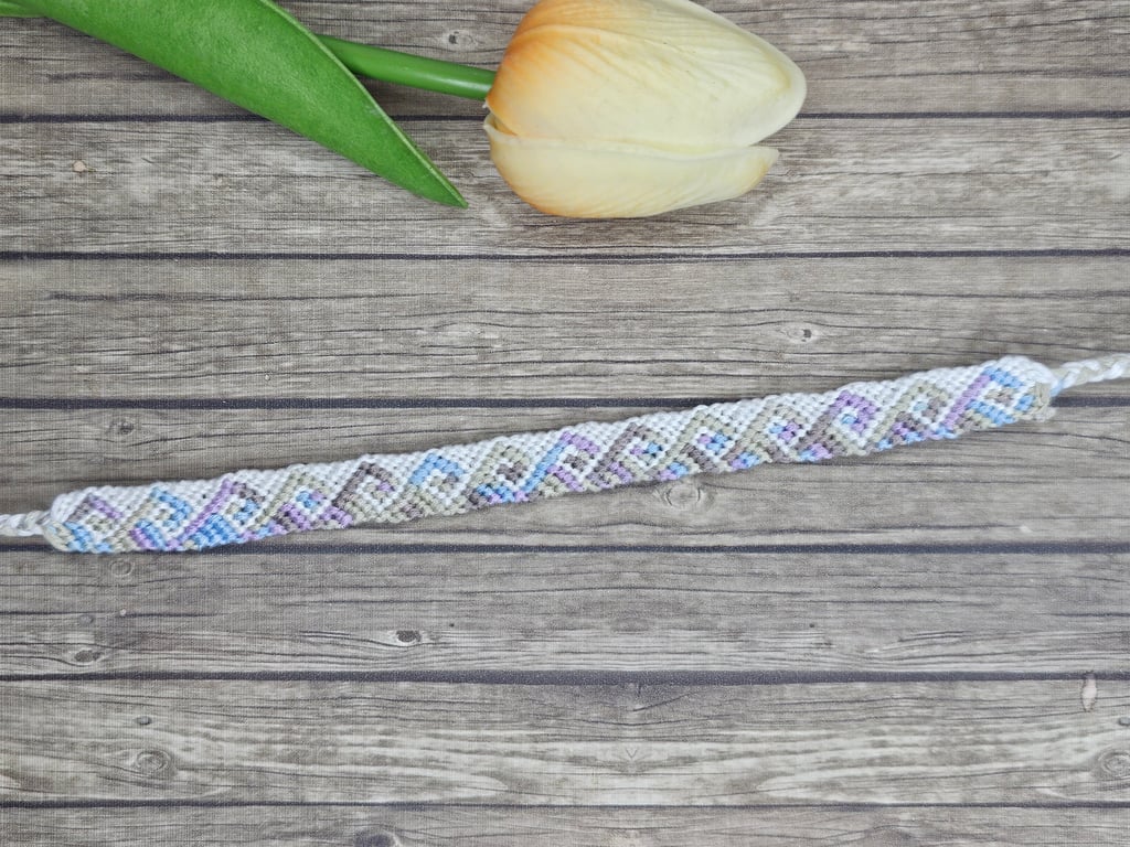 Friendship bracelet - Greek Wave (03)
