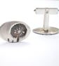 Silver Dandelion Cufflinks - Image 1