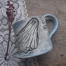 Coffee mug Dave the Ghost design Ceramic handmade