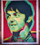 Paul McCartney 8 x 10 inch full colour ltd edition numbered art print - Image 1