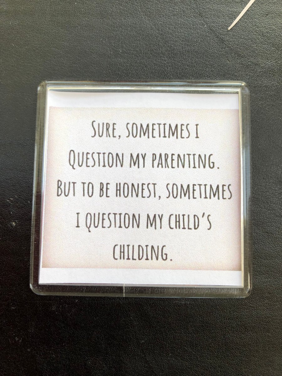 Parenting and childing (!) Magnet