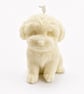 Dog Shaped Sculptural Candle - Cosy Vanilla Puppy Candle - Image 2