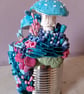 POLYMER CLAY FUNGI SCULPTURE - MUSHROOM SCULPTURE - POLYMER CLAY MUSHROOMS - Image 7