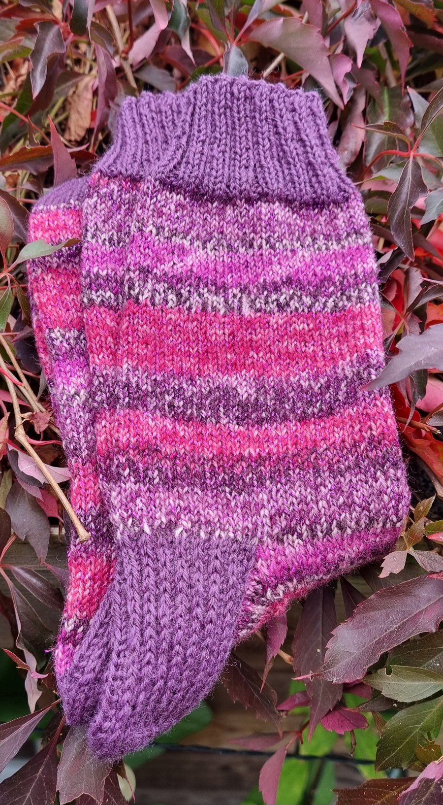 Handknitted Adult Socks - UK 5-7