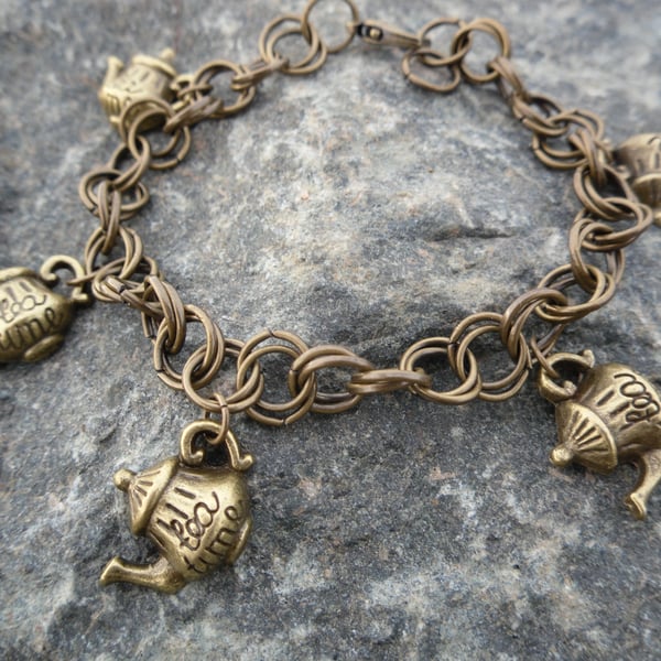 Tea Time Charm Bracelet