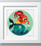 010A - Capricorn - Horoscope - Zodiac Series - Cross Stitch Pattern - Image 4