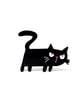  Black cat enamel pin badge