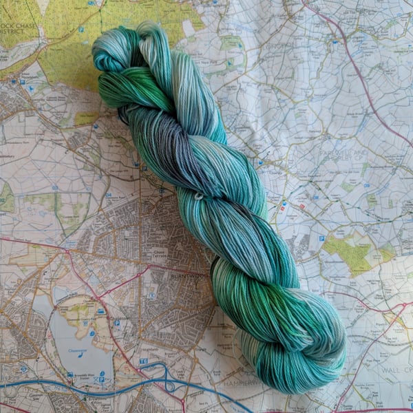 Mountain stream :: pima cotton :: 4 ply :: 100g