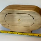 Hand Crafted Bandsaw Box In Native Ash Wood