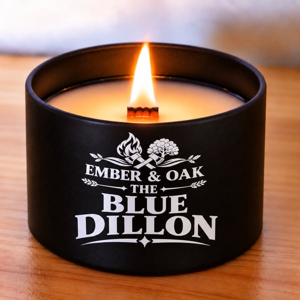 The Blue Dillon – Dylan Blue Inspired Luxury Scented Candle 8oz