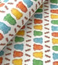 Seasonal New Baby Gift Wrap with Tag and Matching Card - Image 1