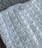 16" Round Neck White Lace  Baby  Cardigan - Image 4