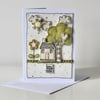 'Home Sweet Home' - Handmade Blank Card